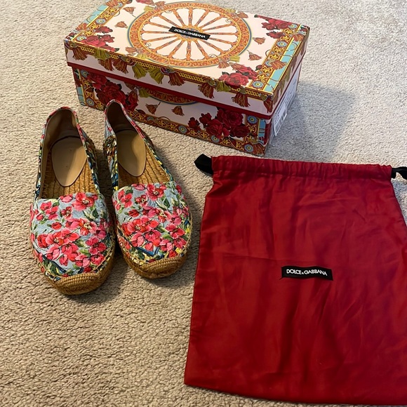 Dolce & Gabbana Shoes - Authentic Dolce & Gabbana espadrilles, size 38